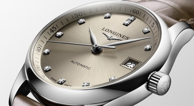 浪琴表名匠系列34毫米腕表（图）