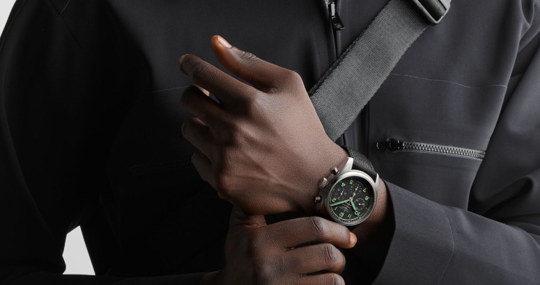 浪琴Spirit Pioneer 42毫米钛金属无历计时码表（图）