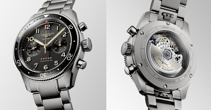 浪琴先行者系列飞返计时腕表（图）