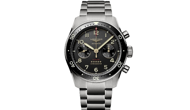 浪琴先行者系列飞返计时腕表（图）